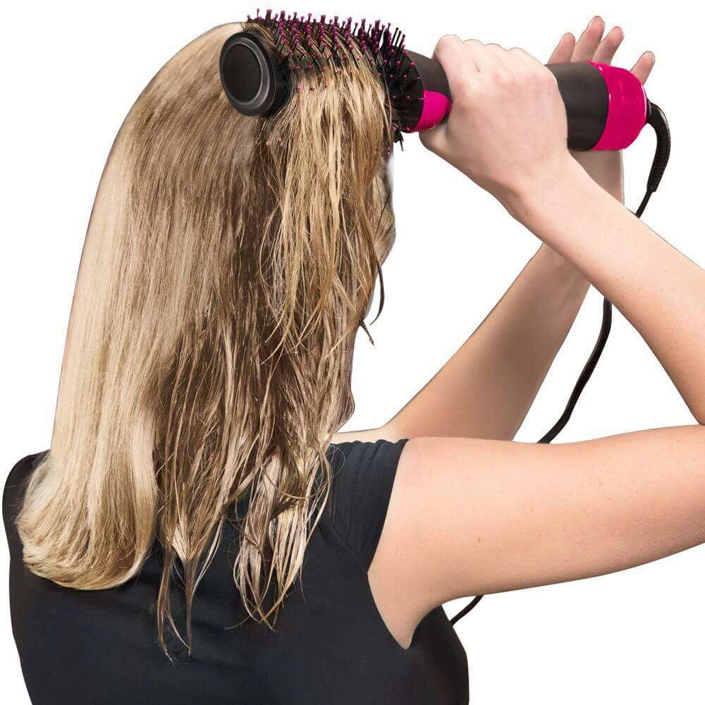 Hot Air Brush Volume Style Effortlessly 3-In-1 Link Hair
