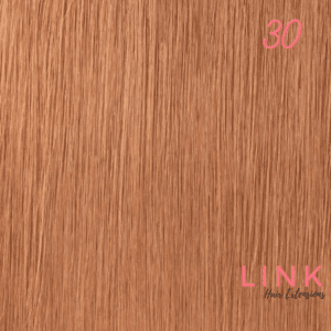 Hair Colour for extensions – #30 Warm Auburn