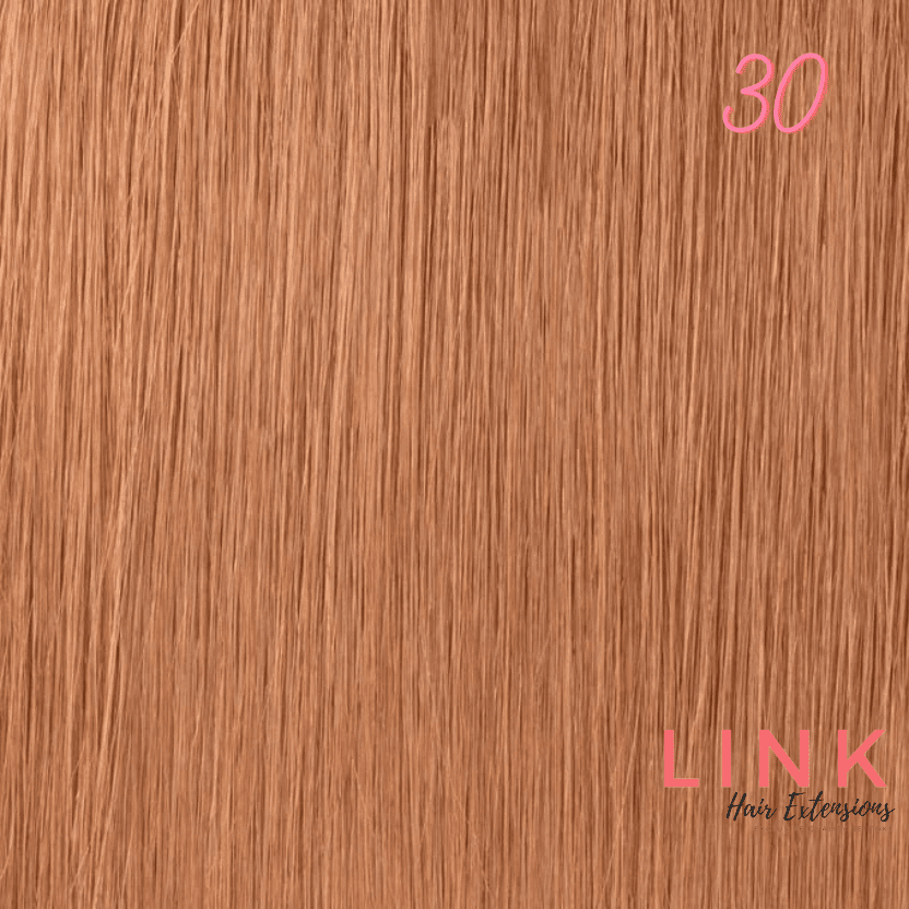 Hair Colour for extensions – #30 Warm Auburn