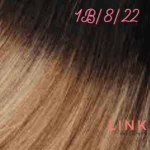 1B/ 8/ 22 Hair Extensions Shade colour