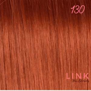Extensions Hair Colour #130 Red Copper.