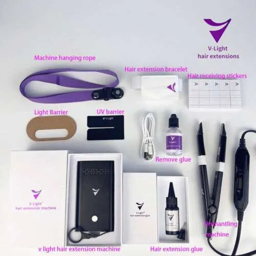 V Light Hair Extensions Kit - Image 7