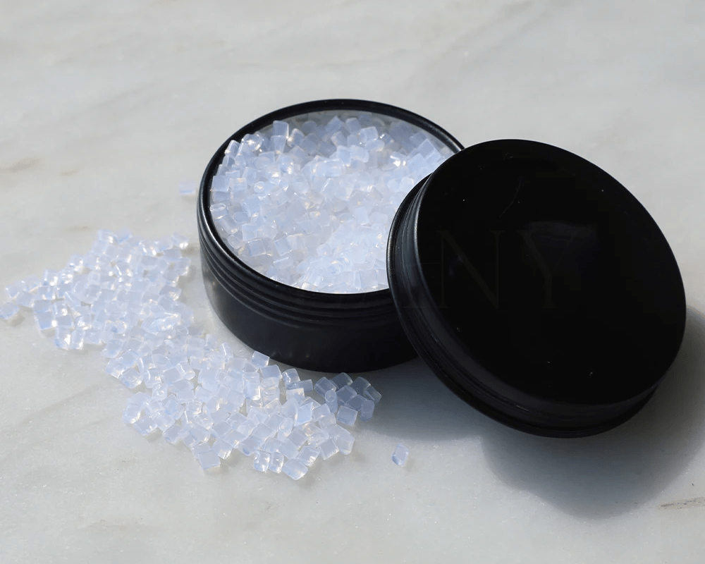 strong keratin glue pellets for salon quality hair extensions