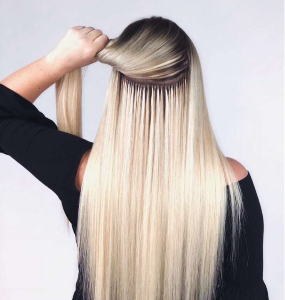 under section of hair extensions that can tangle when asleep