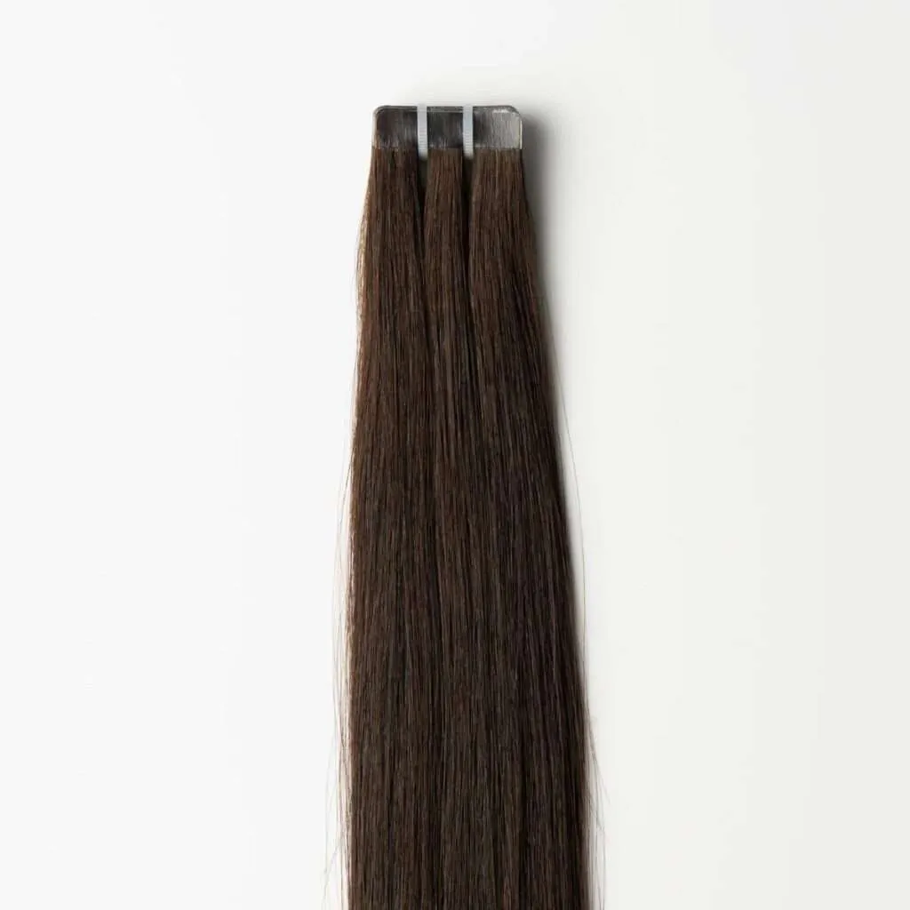 Dark Brown Tape In Hair Extensions