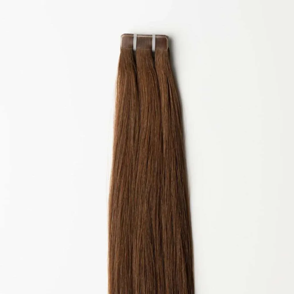 Chocolate Brown Tape In Extensions