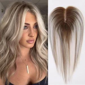 Toppers Hair Lace Base Topper Hairpieces Straight 1