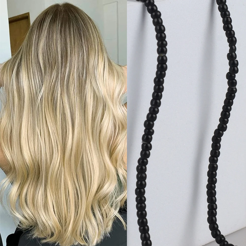 Kiara World Nanoringe Für Haarverlängerungen – 3 Mm, Mit Silikonfütterung, Blond, 100 Stück
