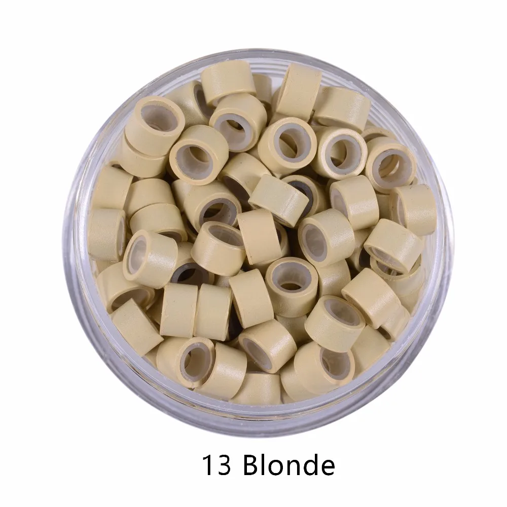 Blonde Micro Ring Beads Links