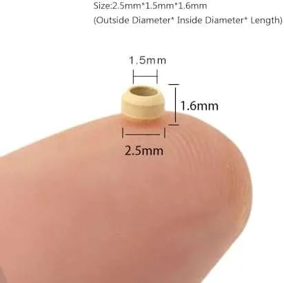 500pz/lotto Nano Anelli 2,5 Mm Micro Ring Per Estensione Dei - Foto 7